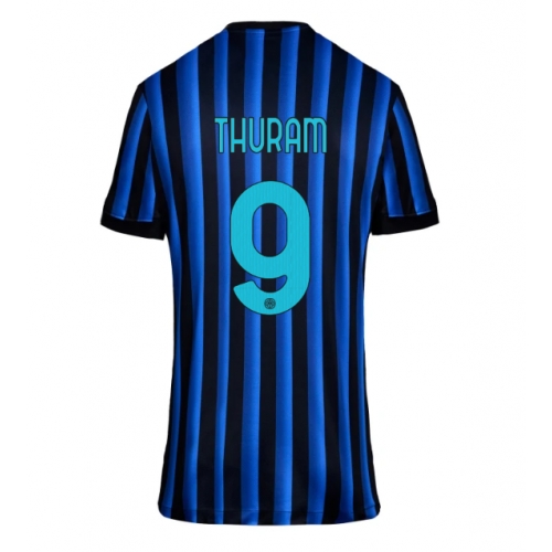 Billige Fotballdrakt Inter Milan Marcus Thuram #9 Replika Hjemmedrakt Dame 2025-26 Kortermet Billige Fotballdrakt Inter Milan Marcus Thuram #9 Replika Hjemmedrakt Dame 2025-26 Kortermet